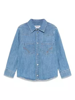 DONDUP KIDS джинсовая футболка, синий