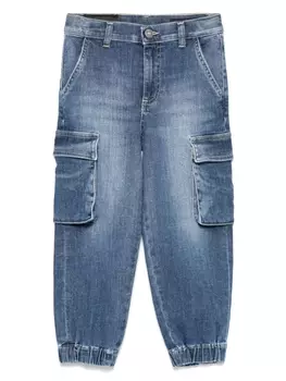 DONDUP KIDS джинсы карго, синий