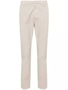 DONDUP прямые брюки Gaubert средней посадки, нейтральный цвет