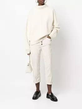 DONDUP прямые брюки, нейтральный цвет