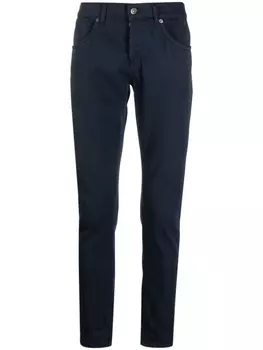 DONDUP прямые джинсы средней посадки, синий