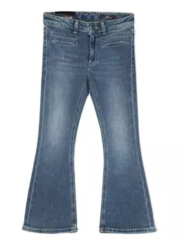 Dondup расклешенные джинсы, синий