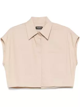 DONDUP рубашка на пуговицах, нейтральный цвет