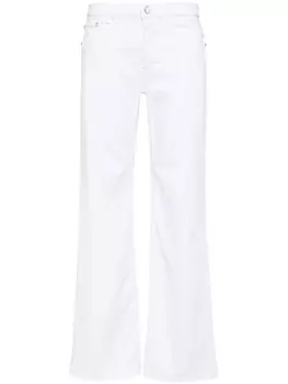 DONDUP широкие джинсы Jacklyn средней посадки, белый