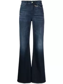 DONDUP широкие джинсы с завышенной талией, синий