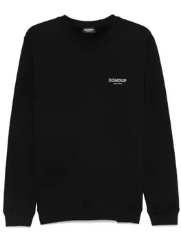DONDUP толстовка с рельефным логотипом, черный