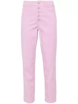 DONDUP укороченные брюки Koons прямого кроя, розовый