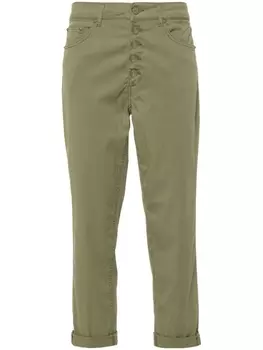 DONDUP укороченные брюки Koons, зеленый
