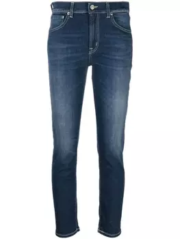 DONDUP укороченные джинсы скинни, синий
