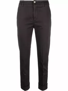 DONDUP укороченные джинсы средней посадки, черный