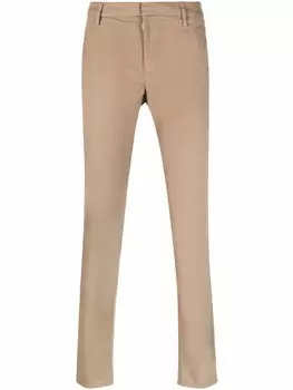 DONDUP узкие брюки чинос, нейтральный цвет