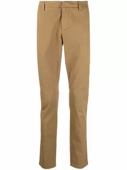 DONDUP узкие брюки чинос, нейтральный цвет