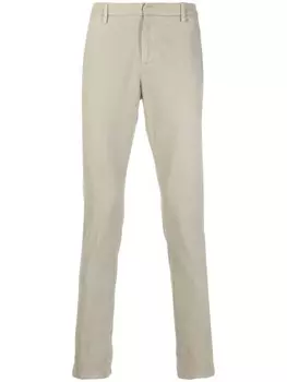 DONDUP узкие брюки чинос, нейтральный цвет