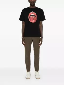 DONDUP узкие брюки Dian средней посадки, зеленый