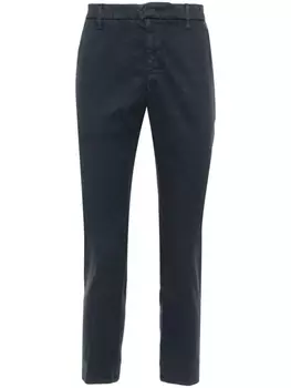 DONDUP узкие брюки со складками, синий