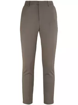 DONDUP узкие брюки строгого кроя, коричневый