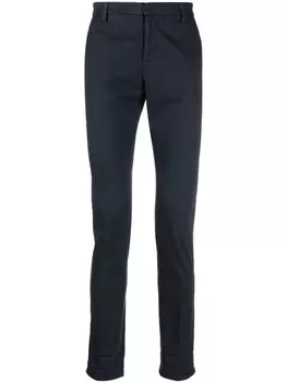 DONDUP узкие брюки строгого кроя, синий