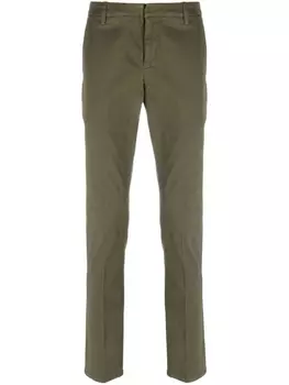 DONDUP узкие брюки, зеленый