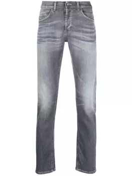 DONDUP узкие джинсы средней посадки, серый