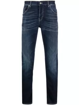DONDUP узкие джинсы средней посадки, синий