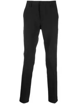 DONDUP зауженные брюки средней посадки, черный