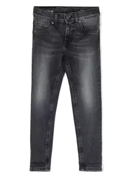 Dondup зауженные джинсы, черный