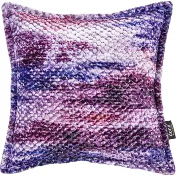 Done. декоративная подушка «Glam Colour», на молнии, без наполнителя, крапчатый, цвет lila/blau/beery + meliert