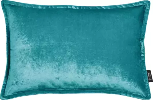 Done. декоративная подушка "Glam", однотонная, молния, чехол без наполнителя, 1 шт 40х60 см, цвет aqua + unifarben