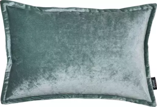 Done. декоративная подушка "Glam", однотонная, молния, чехол без наполнителя, 1 шт 45х45 см, мятный