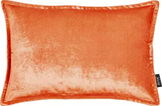 Done. декоративная подушка "Glam", однотонная, молния, чехол без наполнителя, 1 шт 65х65 см, коралловый