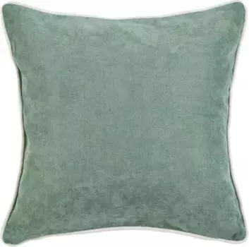 Done. декоративная подушка "Радость", одноцветная, молния, чехол без наполнителя, 1 шт 40х60 см, цвет salbei + unifarben
