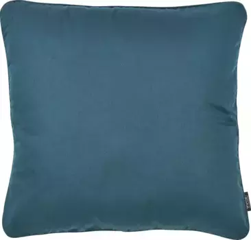 Done. декоративная подушка "Uni", однотонная, на молнии, чехол без наполнителя, 1 шт 65х65 см, цвет petrol + unifarben