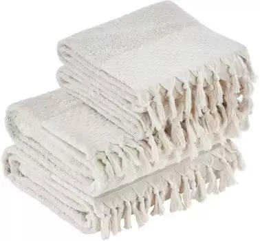 Done. комплект полотенец "Прованс Богема" (4 шт.), бежевый