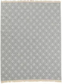 Done. ковер "FLORENCE", прямоугольный, плоского переплетения, орнамент, с бахромой, моющийся 160х250 см, цвет silberfarben
