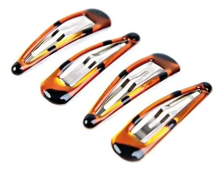 Donegal, Автоматическая заколка для волос Click Clack, 4 шт