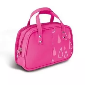 Donegal, Косметичка розовая 17x7x12см