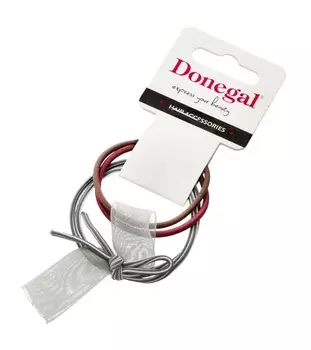 ДОНЕГАЛ Украшения для волос - резинка (FA-5640) - микс цветов 1 упаковка - 3 шт Donegal