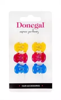 Donegal Украшения для волос - Заколки (fa-5669) - 1 упаковка - 6 шт