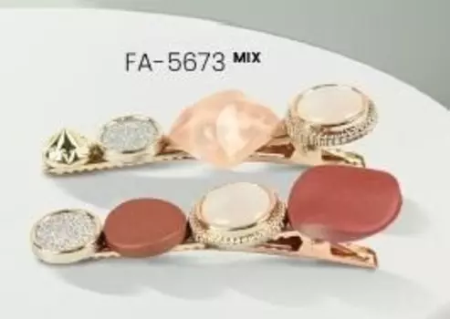 ДОНЕГАЛ Украшения для волос - заколки (FA-5673) - микс цветов 1 упаковка - 2 шт Donegal