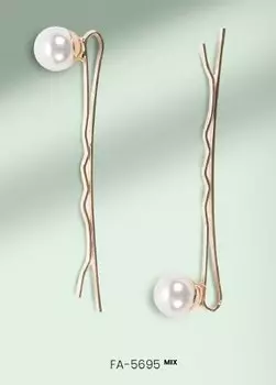 ДОНЕГАЛ Украшения для волос - заколки (FA-5695) микс дизайнов 1 упаковка - 2 шт Donegal