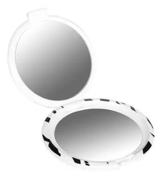 Донегол, компактное зеркало, Donegal, серебро