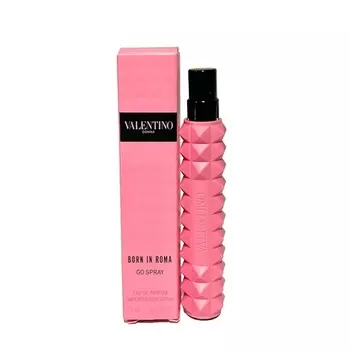 Donna Born In Roma Go Spray Mini Travel Size 10 мл Eau De Parfum Женские духи, Valentino