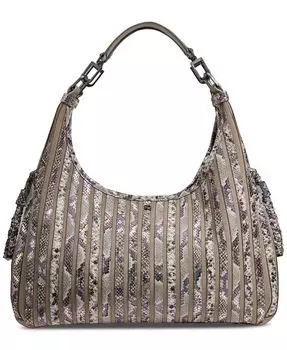 Донна Каран Беллероуз Python Hobo Donna Karan New York, мультиколор