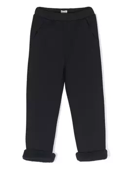 Donsje брюки Foxe с отделкой из шерпы, синий