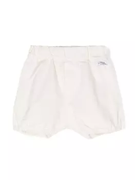 Donsje шорты с вышивкой, белый