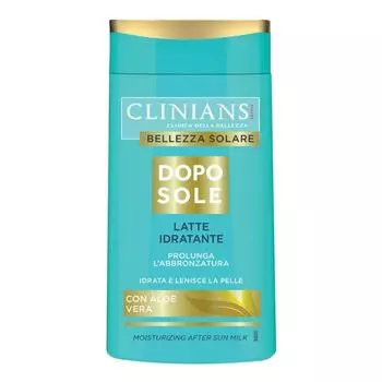 Dopo Sole Latte idratante увлажняющее молочко после загара Clinians, 200 мл