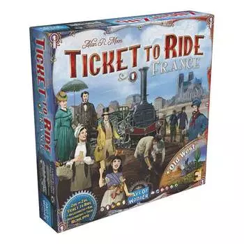 Дополнение для настольной игры Days of Wonder: Ticket To Ride France + Old West