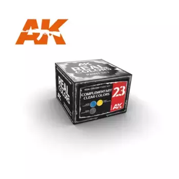 Дополнительные прозрачные цвета, Paint - Real Color Sets (AK-Interactive)