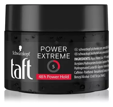 Дополнительный фиксирующий гель для волос Schwarzkopf Taft Power