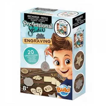 Дополнительный набор Буки для гравировки - Профессиональная Студия Buki France